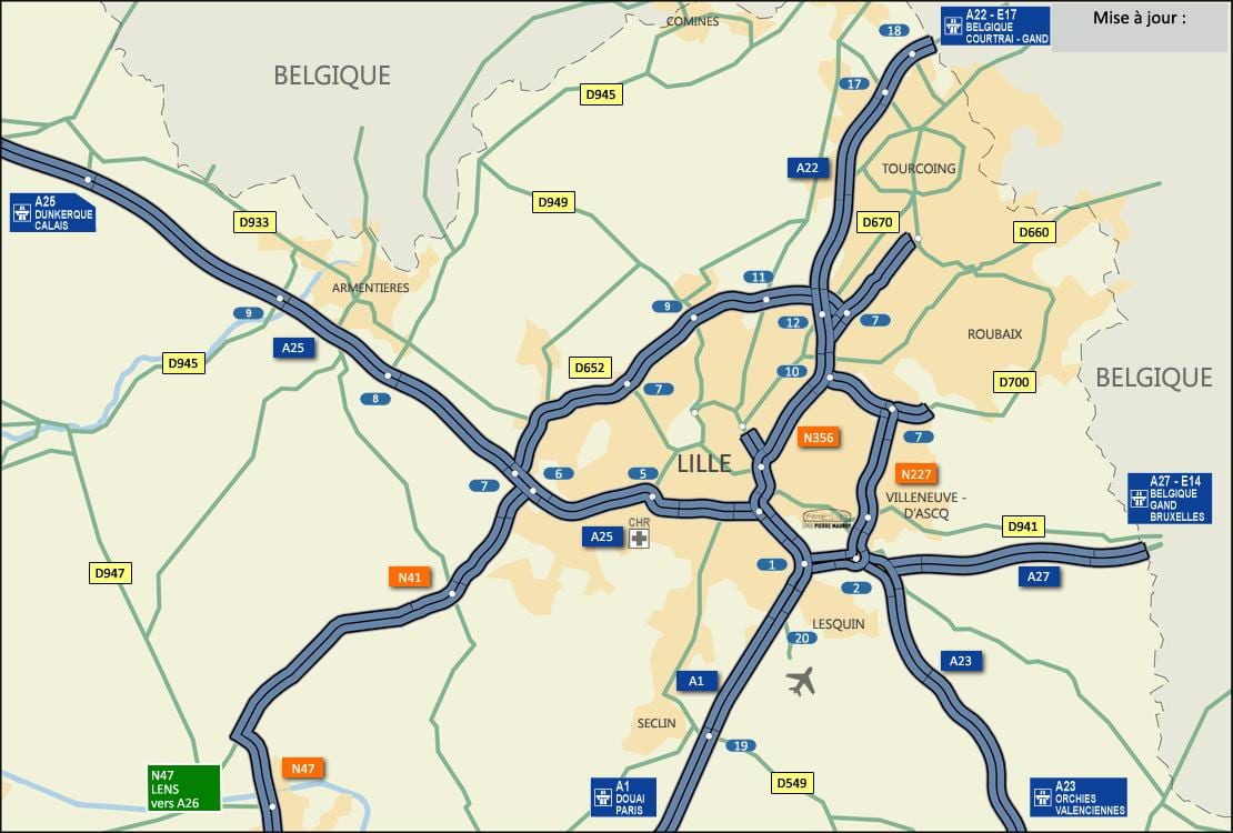 Lille yol haritası